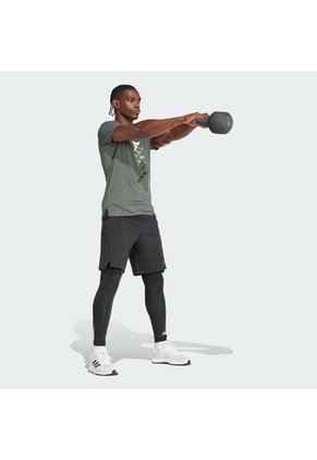 Licra Entrenamiento Negra Adidas Largas Techfit Compression Hombre