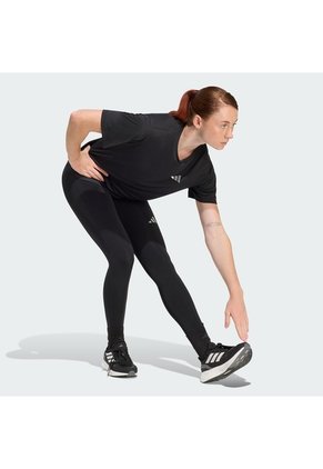 Licra Running Negra Adidas Largas Run Essentials Mujer