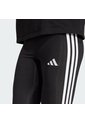 Licra Negra Adidas Essentials 3 Tiras Pretina Media Mujer de adidas Performance