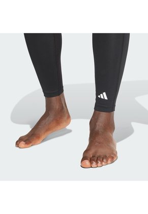 Licra Entrenamiento Negra Adidas Largas Techfit Compression Hombre
