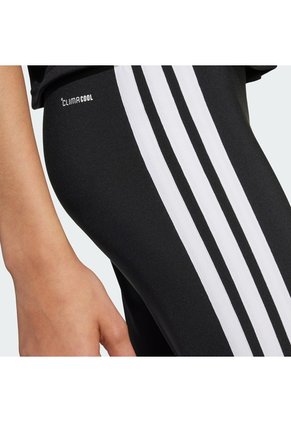 Licra Entrenamiento Negra Adidas Train Essentials 3 Rayas Niñas
