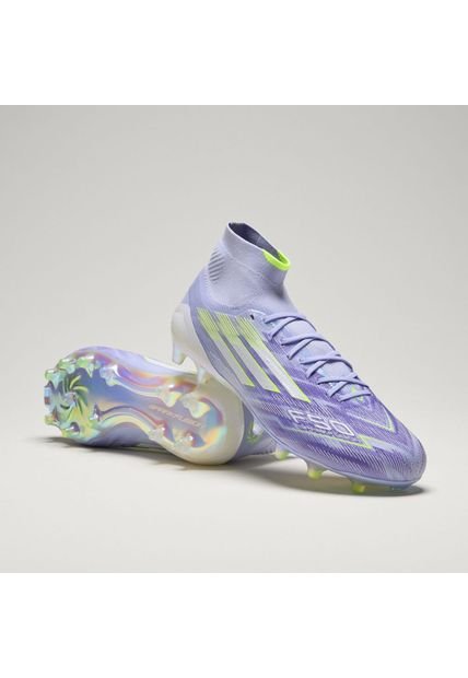 Adidas Performance Guayos Adidas Mujer F50 Sparkfusion Elite Mid Terreno Firme/Pasto Artificial - Lila Guayos