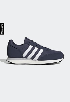Tenis Running Azul Navy-Blanco-Gris adidas Performance RUN 60s 3.0
