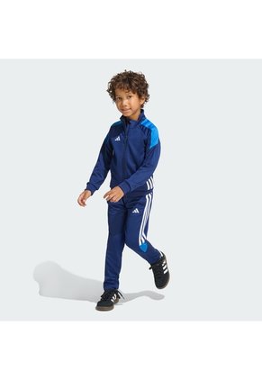 Conjunto Fútbol Azul Adidas Tiro 26 Essentials Niños