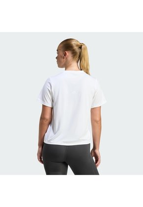 Camiseta Entrenamiento Blanca Adidas Workout Essentials Mujer