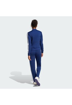 Conjunto Azul Adidas Essentials 3 Rayas Mujer