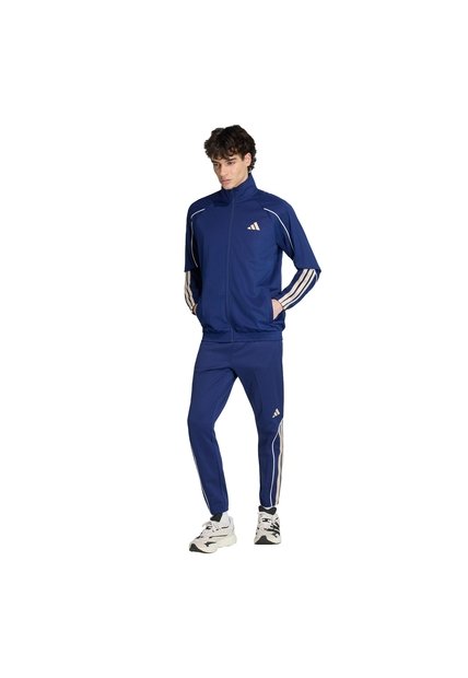 Conjunto Azul Adidas Stadium 3 Rayas Hombre