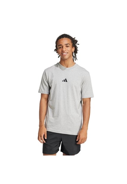 Camiseta Gris Adidas Jersey Essentials Hombre