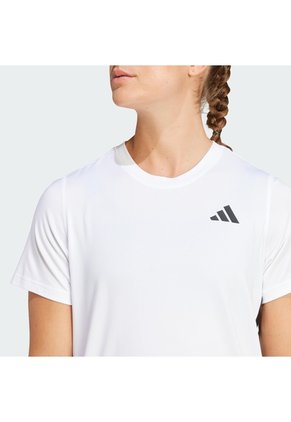 Camiseta Entrenamiento Gris Adidas Train Essentials 3 Tiras Mujer