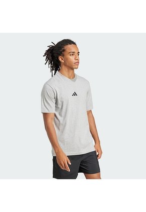 Camiseta Gris Adidas Jersey Essentials Hombre