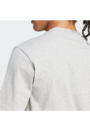 Camiseta Gris Adidas Jersey Essentials Hombre