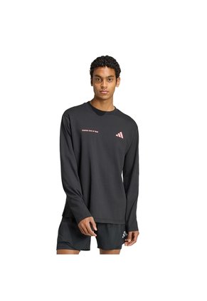 Camiseta Running Negra Adidas Adi365 Community Culture