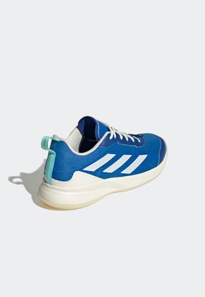 Tenis para Tennis Azul Royal-Blanco-Turquesa adidas Performance Avaflash Low