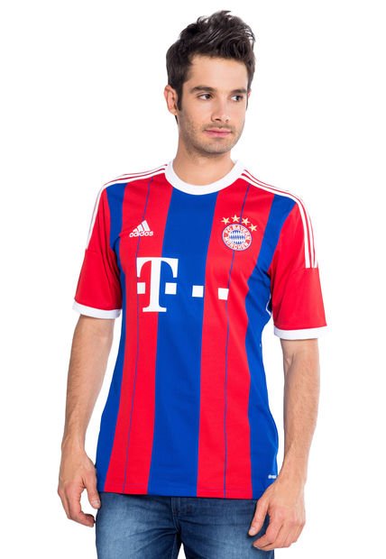 Descubrir melodía Hay una necesidad de Camiseta Rojo-Azul adidas Fc Bayern Múnich H Jsy - Compra Ahora | Dafiti  Colombia