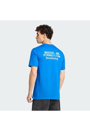 Camiseta Azul Adidas Blue Wonder Mercedes AMG Petronas F1 Team Hombre