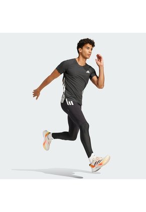 Camiseta Running Negra Adidas Adizero Running Hombre