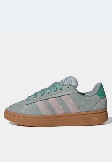 Tenis Lifestyle adidas Sportswear Grand Court Alpha 00s Verde Grisáceo