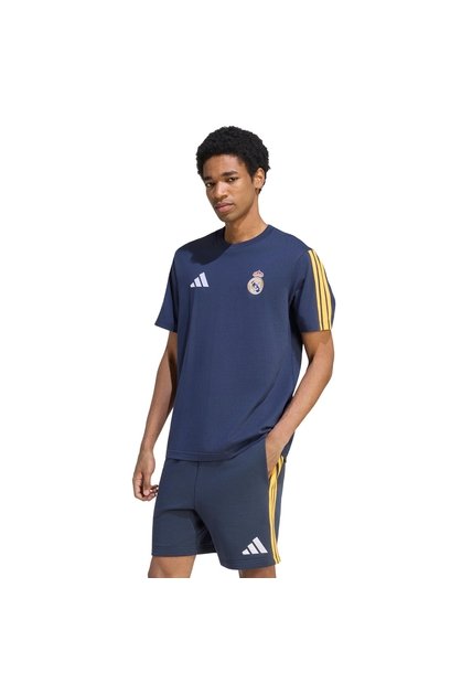 Camiseta Fútbol Azul Adidas DNA Real Madrid Hombre