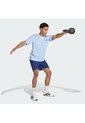 Camiseta Entrenamiento Azul Adidas Workout Essentials Base Hombre de adidas Performance