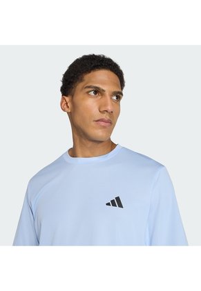 Camiseta Entrenamiento Azul Adidas Workout Essentials Base Hombre