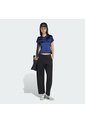 Camiseta Entrenamiento Azul Adidas Seasonal Essentials Satén Mujer de adidas Performance