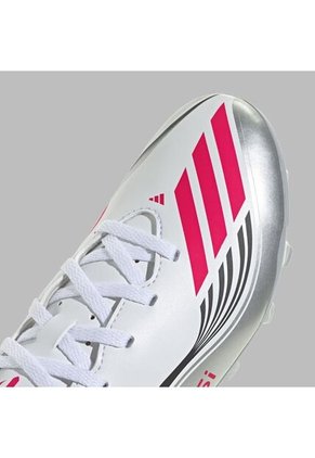 Guayos Adidas Kids F50 Messi Club FG/MG - Blanco/Plateado