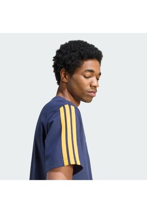 Camiseta Fútbol Azul Adidas DNA Real Madrid Hombre