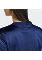 Camiseta Entrenamiento Azul Adidas Seasonal Essentials Satén Mujer de adidas Performance