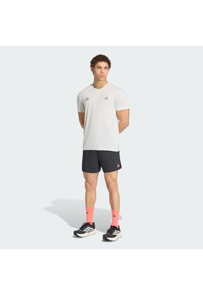 Camiseta Running Gris Adidas Runners Adi365 Hombre
