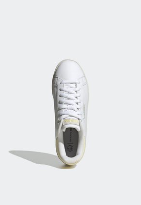 Tenis Lifestyle Blanco-Beige-Amarillo adidas Performance Court Silk