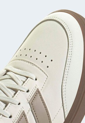 Tenis Lifestyle adidas Sportswear Courtblock Marfil