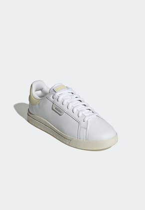 Tenis Lifestyle Blanco-Beige-Amarillo adidas Performance Court Silk