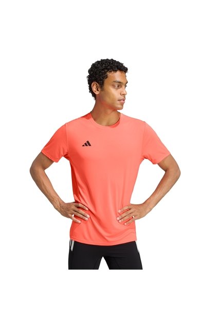 Camiseta Running Rosa Adidas Adizero Essentials Hombre