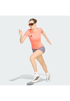 Camiseta Running Rosa Adidas Adizero Essentials Mujer