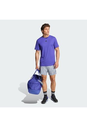 Camiseta Entrenamiento Morada Adidas D4T Primelift 3 Stripes Hombre