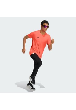 Camiseta Running Rosa Adidas Adizero Essentials Hombre