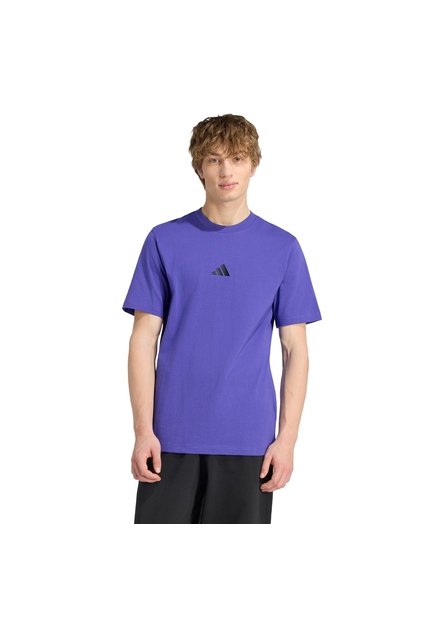 Camiseta Morada Adidas Jersey Essentials Hombre