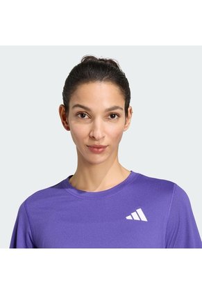 Camiseta Entrenamiento Morada Adidas Train Essentials 3 Tiras Mujer
