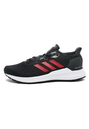 Tenis Running Gris-Negro-Rojo adidas Performance Solar Blaze M
