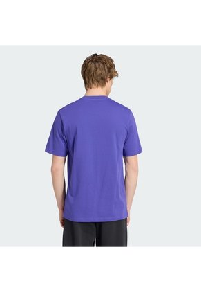Camiseta Morada Adidas Jersey Essentials Hombre