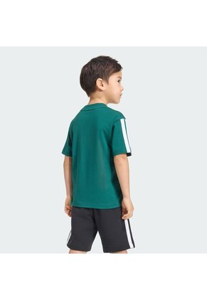 Camiseta Verde Adidas Essentials Niños