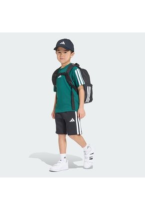 Camiseta Verde Adidas Essentials Niños