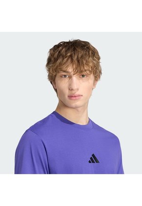 Camiseta Morada Adidas Jersey Essentials Hombre