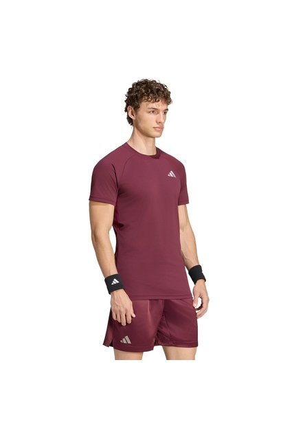 Camiseta Tenis Vinotinta Adidas Climacool+ Freelift Pro Hombre