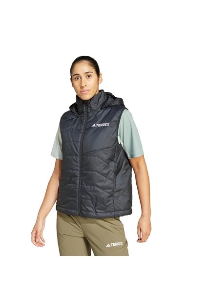 Chaleco Senderismo Negro Adidas Terrex Multi Climawarm Mujer