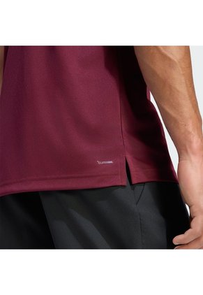 Camiseta Tenis Vinotinta Adidas 3 Rayas Club Climacool Hombre