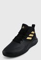 Tenis Basketball Negro-Dorado adidas Performance Own The Game de adidas Performance