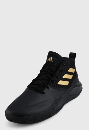 Tenis Basketball Negro-Dorado adidas Performance Own The Game