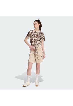 Camiseta Multicolor Adidas Seasonal Essentials Animal Print Mujer