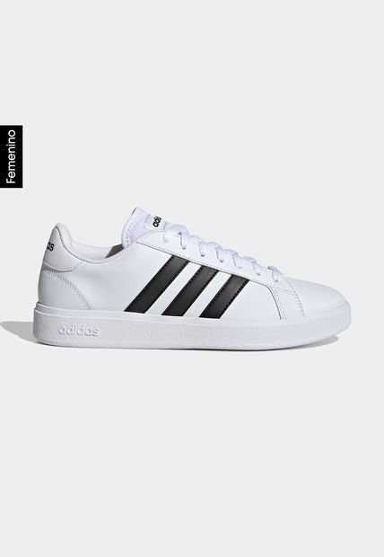 Tenis Lifestyle Blanco-Negro adidas Performance Grand Court Base 2.0